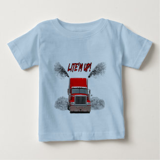 T-shirt Pour Bébé Chemise de bébé avec "LITE'M !" conception