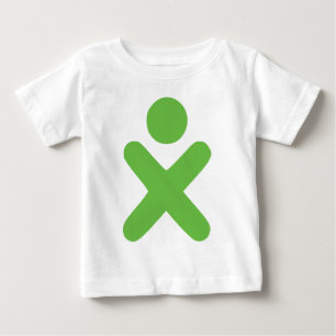 T-shirt Pour Bébé Chemise de bébé de logo de XO