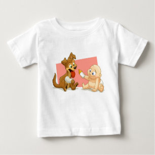 T-shirt Pour Bébé Chemise de bébé et de chiot