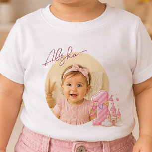 T-shirt Pour Bébé Chemise de bébé pour le premier anniversaire avec