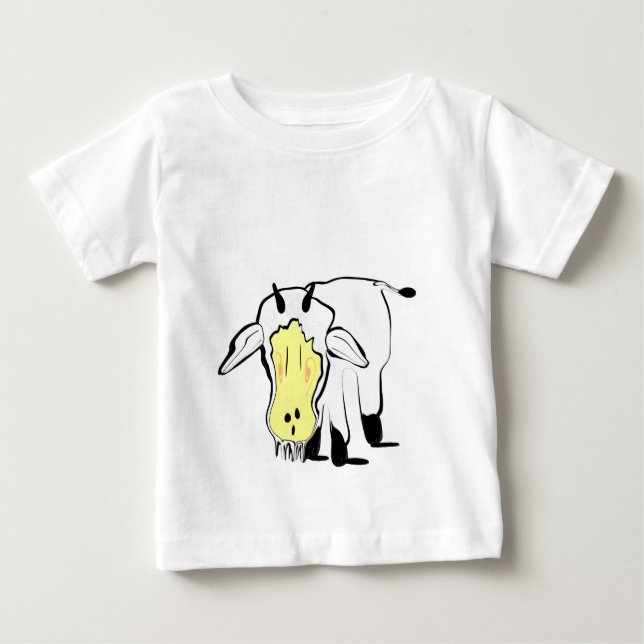 T-shirt Pour Bébé Chemise de chèvre (Devant)