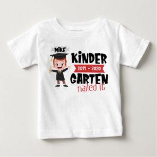 T-shirt Pour Bébé Chemise de fin d'études maternelle - marrante mate