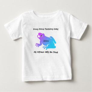 T-shirt Pour Bébé Chemise de grenouille Pastel colorée