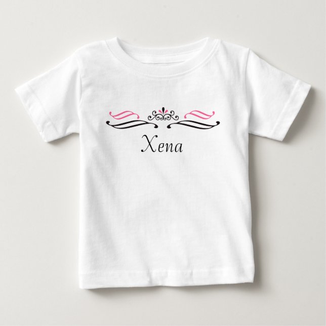 T-shirt Pour Bébé Chemise de la couronne de poupée Xena Princess (Devant)