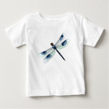 Chemise de libellule aquarelle