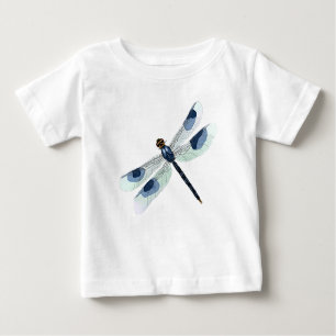 T-shirt Pour Bébé Chemise de libellule aquarelle