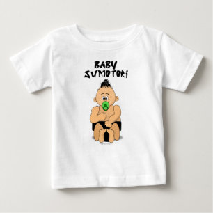 T-shirt Pour Bébé Chemise de lutteur de sumo de bébé