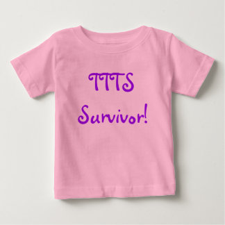 T-shirt Pour Bébé Chemise de nourrisson de survivant de TTTS