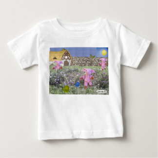 T-shirt Pour Bébé Chemise de nourrisson de trois la petite porcs
