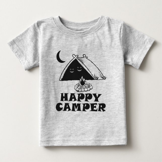 T-shirt Pour Bébé Chemise de profondément satisfait (Devant)