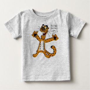 T-shirt Pour Bébé Chemise de tigre à pistolet bébé