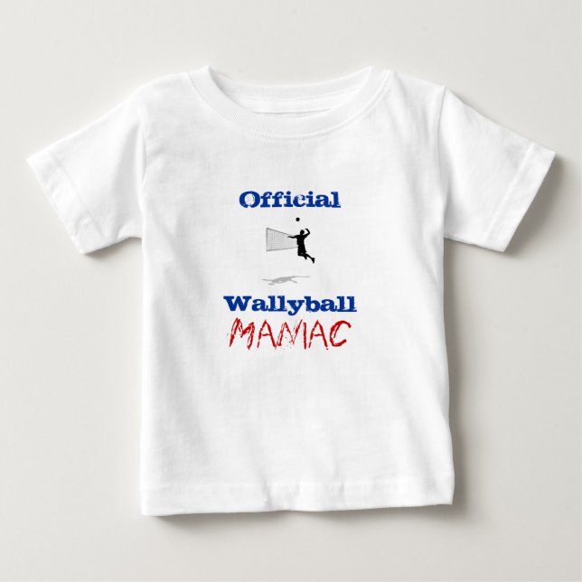 T-shirt Pour Bébé Chemise de Wallyball de Zander (Devant)