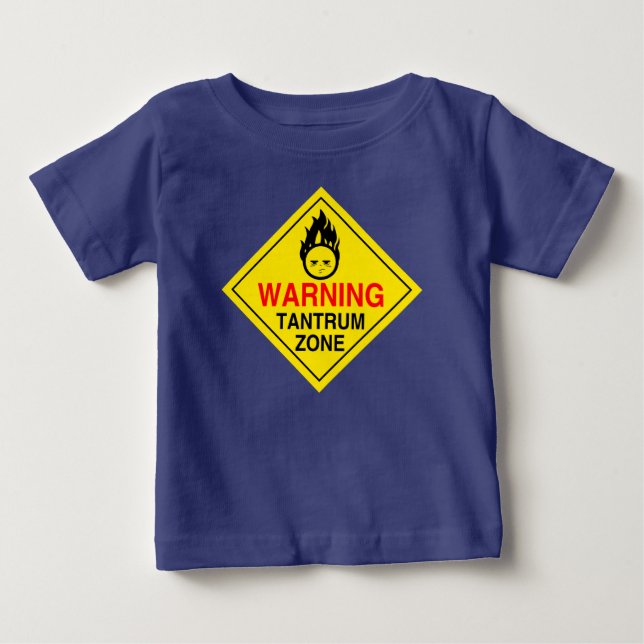 T-shirt Pour Bébé Chemise de zone de mauvaise humeur (Devant)