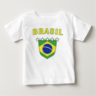 T-shirt Pour Bébé Chemise d'emblème du Brésil