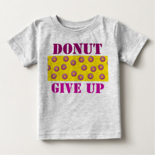 T-shirt Pour Bébé Chemise d'enfant en bas âge de beignet
