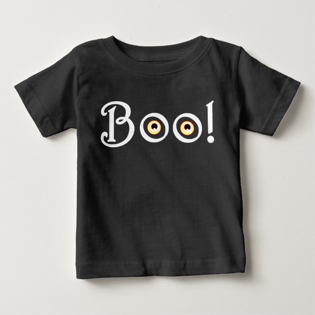 T-shirt Pour Bébé Chemise d'Halloween bébé mignonne Boo Shirts & Tee (Devant)