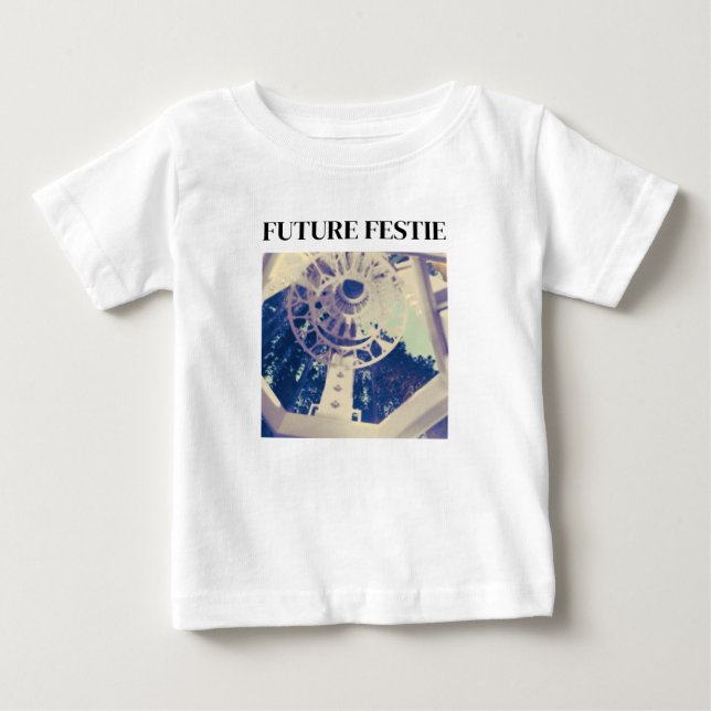 T-shirt Pour Bébé Chemise d'un futur festival (Devant)