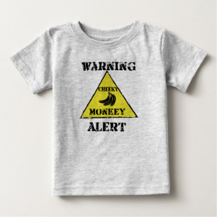 T-shirt Pour Bébé chemise effrontée de singe