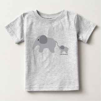 T-shirt Pour Bébé Chemise éléphante