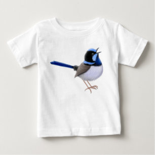 T-shirt Pour Bébé Chemise féerique du Jersey de bébé d'oiseau de