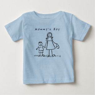 T-shirt Pour Bébé Chemise garçon de maman
