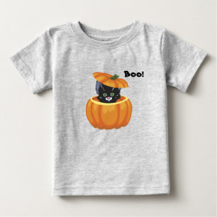 T-shirt Pour Bébé Chemise Halloween Kitten Toddler