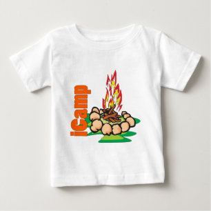 T-shirt Pour Bébé Chemise iCamp Camping