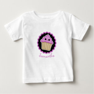 T-shirt Pour Bébé Chemise Kawaii Cupcake Rose