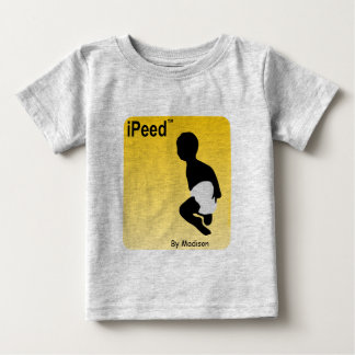 T-shirt Pour Bébé Chemise personnalisée de bébé, iPeed par Madison
