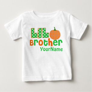 T-shirt Pour Bébé Chemise personnalisée par citrouille de petit