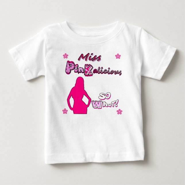 T-shirt Pour Bébé chemise pinkalicious (Devant)