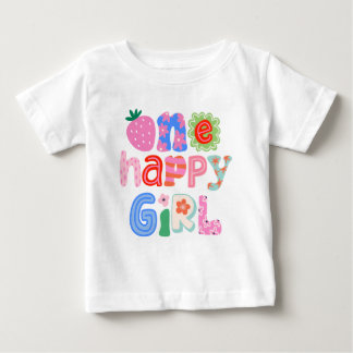 T-shirt Pour Bébé Chemise pour le 1er anniversaire d'une fille heure