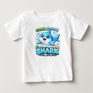 T-shirt Pour Bébé Chemise requin cool pour garçons