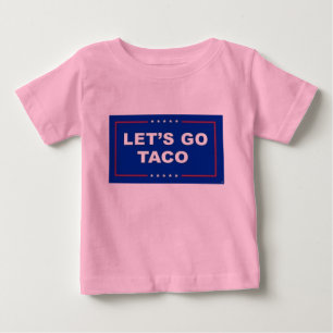 T-shirt Pour Bébé Chemise rose Taco