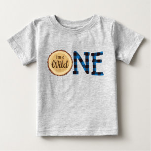T-shirt Pour Bébé Chemise sauvage de bûcheron de région boisée un