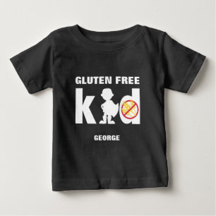 T-shirt Pour Bébé Chemise Super Garçon Enfant Sans Gluten Célique