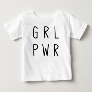 T-shirt Pour Bébé Chemise T Girl Power