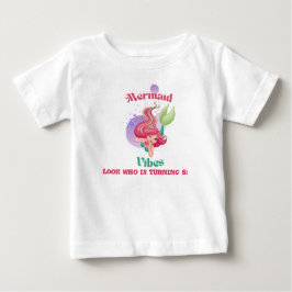 T-shirt Pour Bébé Chemise Toddler pour sirène Vibes