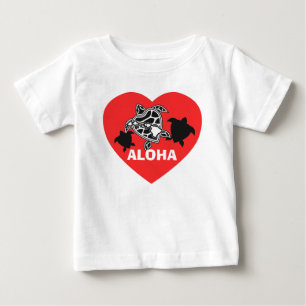 T-shirt Pour Bébé Chemise tortue Hawaii Aloha