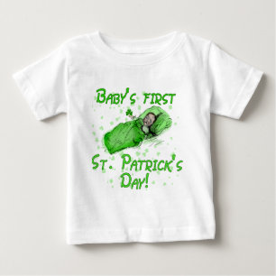 T-shirt Pour Bébé Chemises de la première Saint Patrick pour bébé