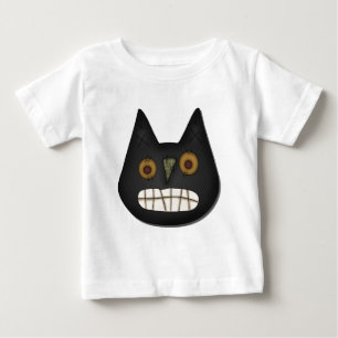 T-shirt Pour Bébé Chemises et cadeaux Prim Black Cat