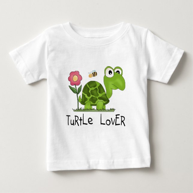 T-shirt Pour Bébé Chemises et cadeaux Tortue Lover (Devant)