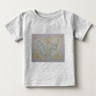 T-shirt Pour Bébé Chemises personnalisées avec des mots d'ange inspi