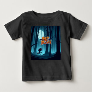 T-shirt Pour Bébé Chemises Tri-Blend citrouilles et loup-garou d'Hal