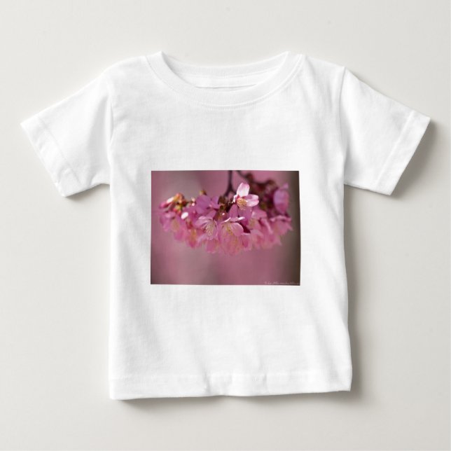 T-shirt Pour Bébé Cherry Blossoms Hot Spring 2012 Vêtements & Cadeau (Devant)