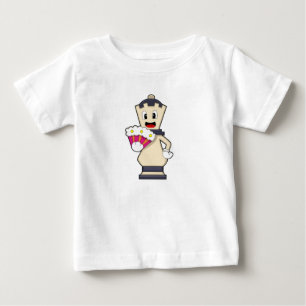 T-shirt Pour Bébé Chess piece Queen à Chess.PNG