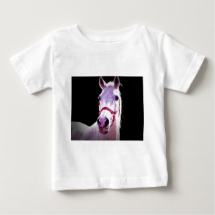 T-shirt Pour Bébé Cheval