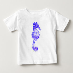 T-shirt Pour Bébé Cheval de mer Cute Cadeau animal marin
