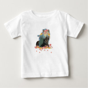 T-shirt Pour Bébé Chevaux islandais