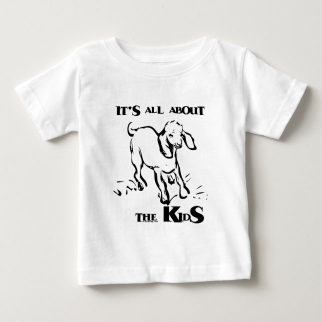 T-shirt Pour Bébé CHÈVRE - Tout sur les enfants (Devant)